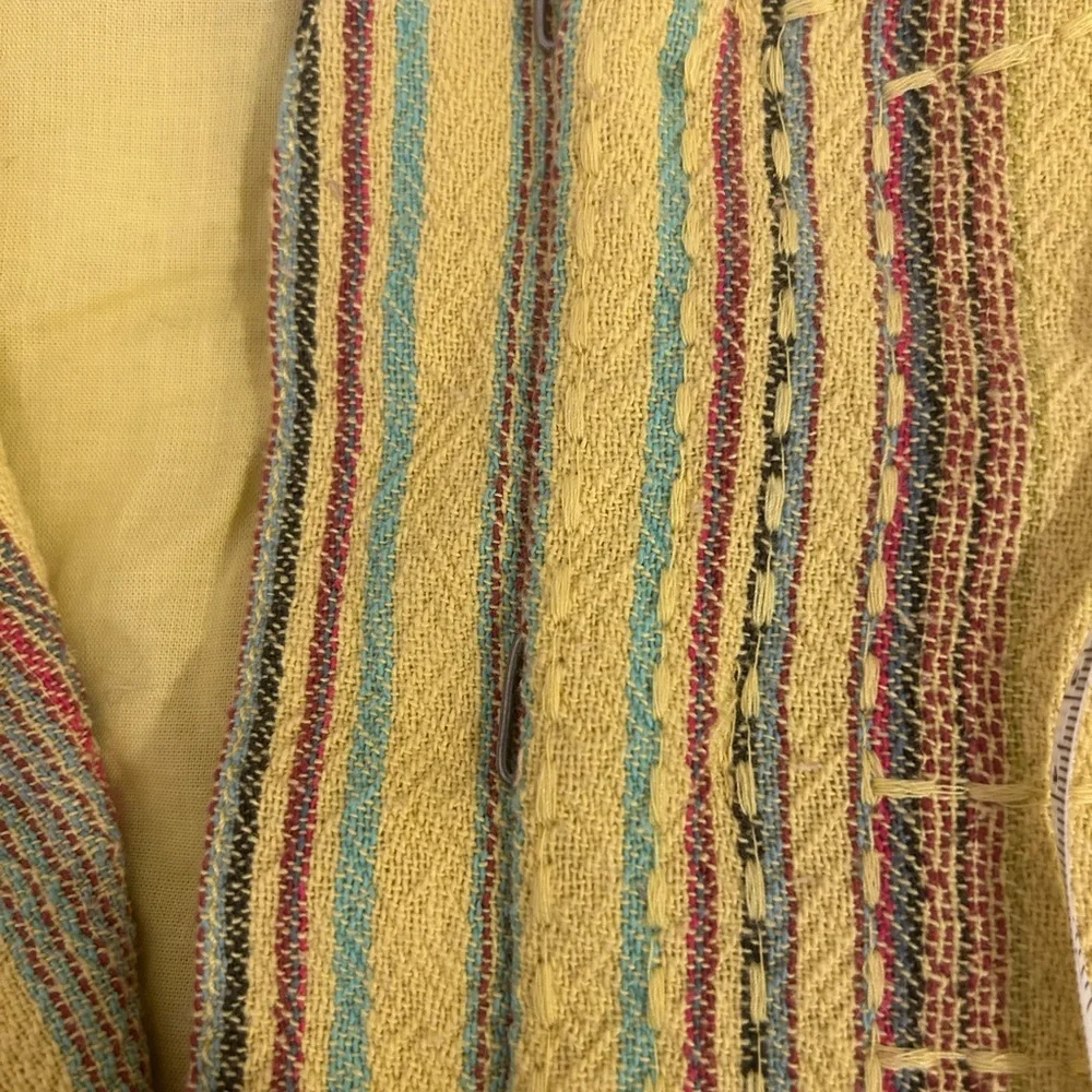 NWT Kantha Free People Multicolor Striped Jacket - Picture 8 of 16